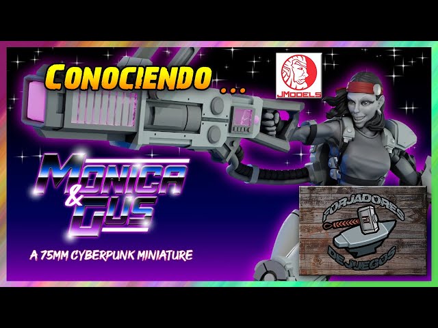 Vídeo relacionado con Geek Art Play - Figuras de juego de rol Cyberpunk Assassin Diorama (escala 32 mm, altura 10 cm)