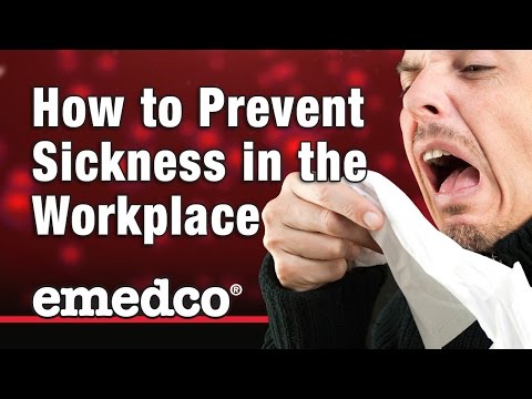 8 Steps to Help Prevent the Spread of Sickness at Work | Emedco Video
