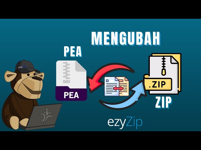 Cara Mengonversi PEA ke ZIP (Panduan Sederhana)