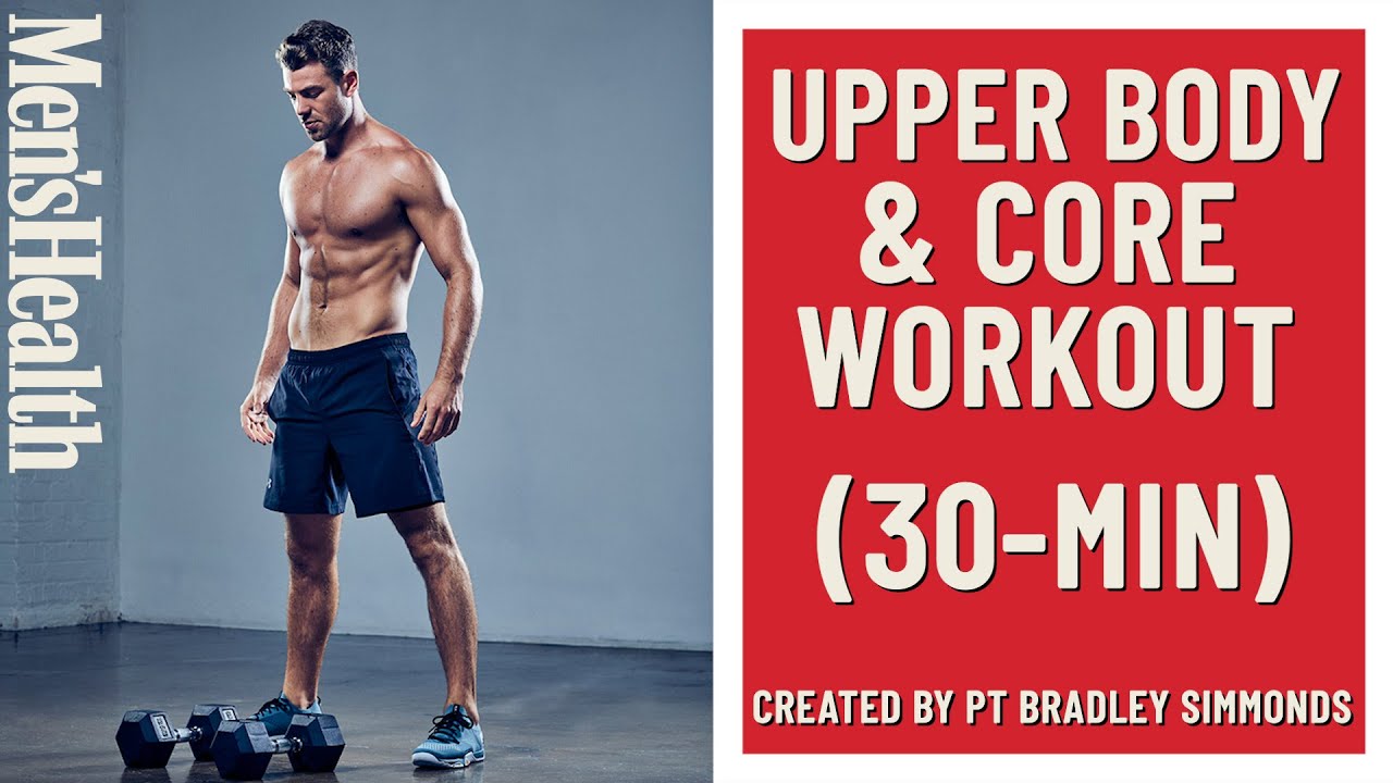 30-Minute Upper Body & Core Workout | Men’s Health UK