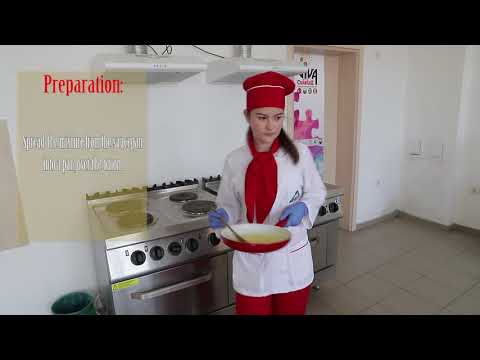 Bulgarian Traditional Recipe Kachamak with Mushrooms