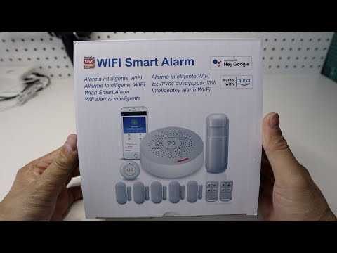 Wifi Smart Alarm System Unboxing & Setup