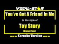 You Ve Got A Friend In Me Karaoke Toy Story Disney Pixar Karaoke Version