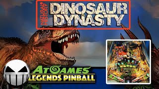 Crow Plays Dinosaur Dynasty (Natural History) | AtGames Legends Taito Pinball