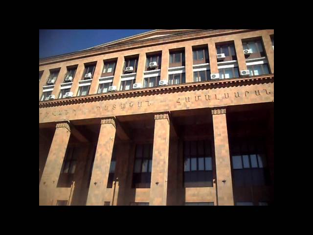 Yerevan State University video #1