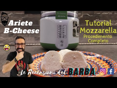 Ariete B Cheese Mozzarella Ricotta Yogurt Cheese Machine - Mozzarella Tutorial Process