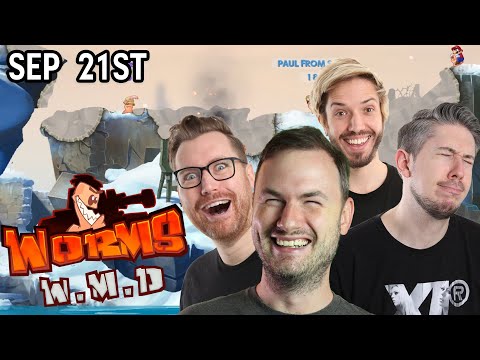 Sips Plays Worms WMD w/Hatfilms! - (21/8/23)