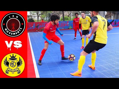 I played in a PRO FUTSAL MATCH! (Crazy Football Skills, Goals & Nutmegs)