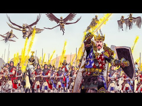 LIONHEARTED CRUSADE - BRETONNIA vs MOUSILLON - Total War WARHAMMER 2 Cinematic Battle Machinima