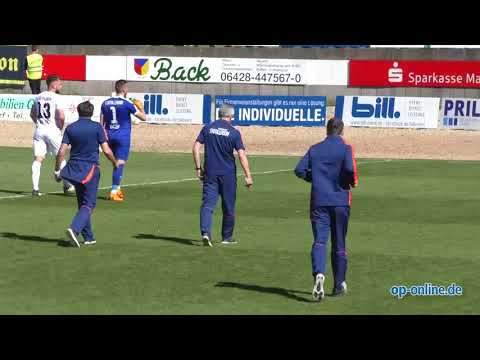 TSV Eintracht Stadtallendorf gegen  Kickers Offenbach: Höhepunkte und Stimmen