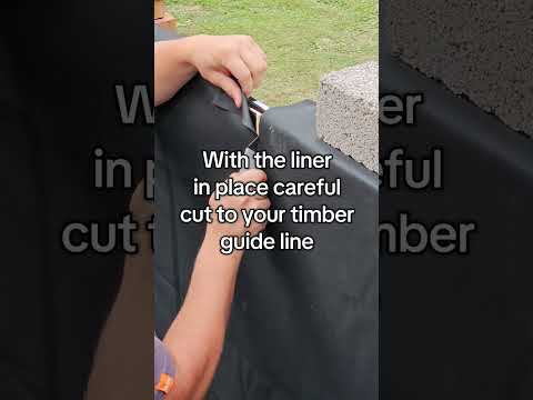 How to install a koi pond window.