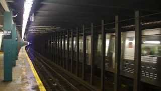 preview picture of video 'IND Concourse Line: R68 D Train & R68A B Train at 182nd-183rd Sts (PM Rush Hours)'