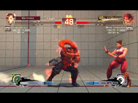 USF4: E.Ryu/Metsu vs Horo/Chun - li (pt2)