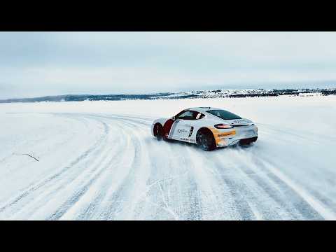 The Art of Ice Control I Top Pear Winter and Ice I Porsche Cayman Winter Experience