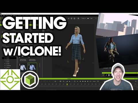 Getting Started with iClone Part 1 - BEGINNERS START HERE!