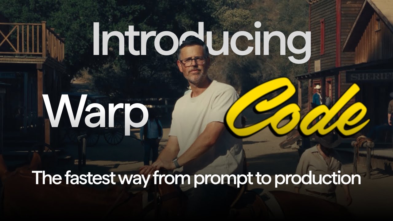 Introducing Warp Code | The fastest way from prompt to production