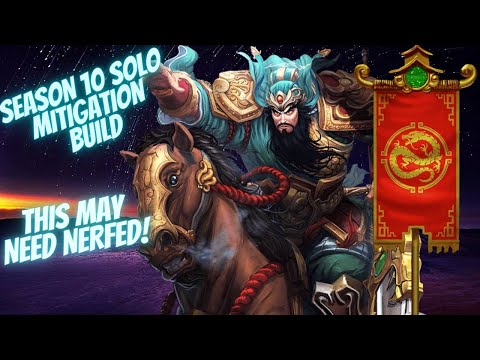 Season 10 Guan Yu Mitigation Build Might Be Kind Of Strong!