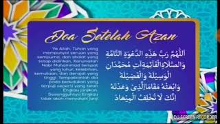 Download lagu Doa Setelah Adzan Indosiar 2018 mp3