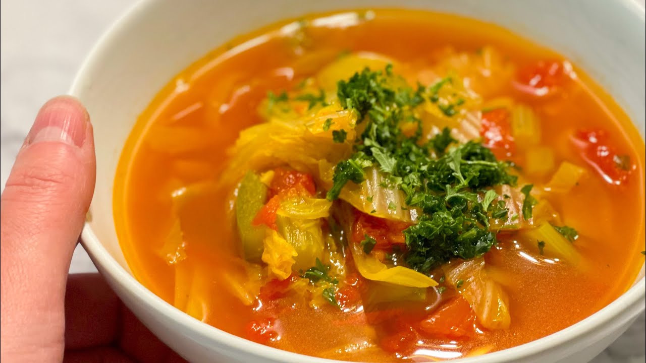 KRAUTSUPPE ZUM ABNEHMEN Einfache Rezepte