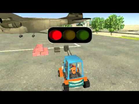 Cargo Flight City Airport Video