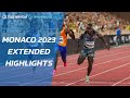 Monaco 2023 Extended Highlights Wanda Diamond League