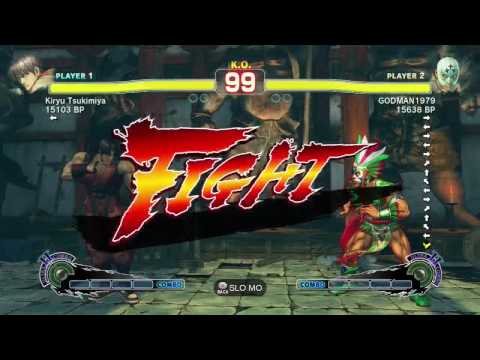 SSFIV Online: Kiryu Tsukimiya (Guy) vs. GODMAN1979 (El Fuerte) TRUE-HD QUALITY