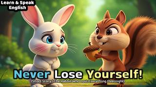 Never Lose Yourself | Keep Going | The Rabbit Who Lost Everything Overnight | Short Story In English