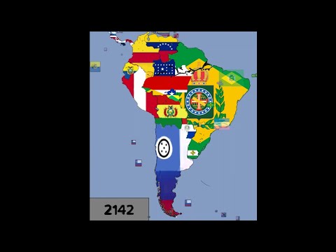 South America: Timeline of Future National Flags: 2023 - 2142 || Part 1