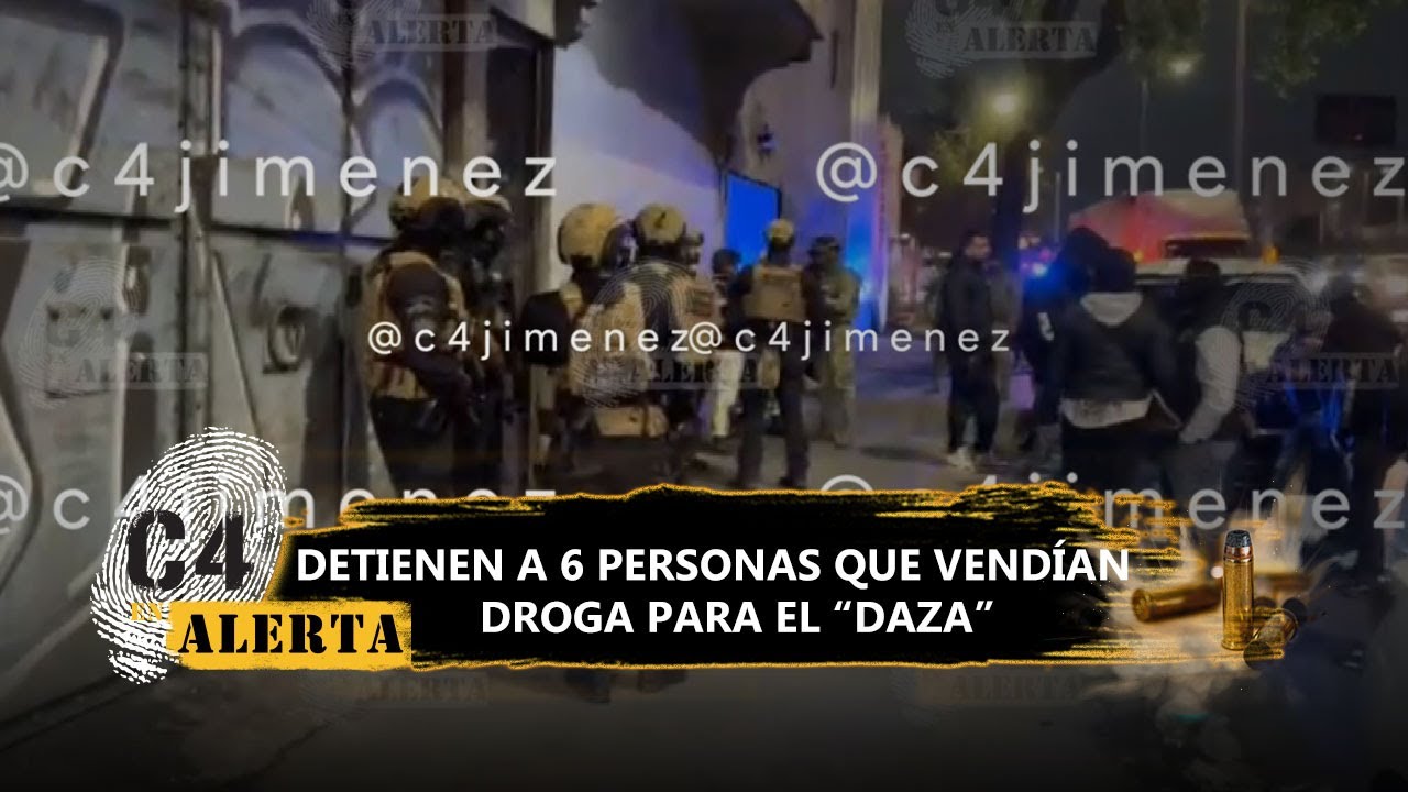 ¡Intentaron huir! Así detuvieron a 6 delincuentes que trabajaban para 'El Daza' de La Unión Tepito