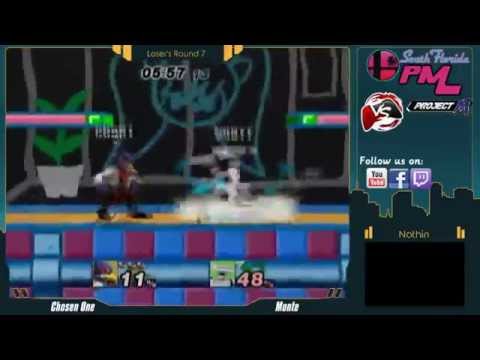 Smash @ Skyloft 8/7 - Losers Round 7 - The Chosen One (Falco) vs Monte (R.O.B.)