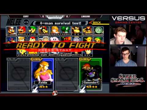 VS Weekly 2/28/16 - Winners Semis - Cory (Sheik) vs Linguini (Ganon) - Melee