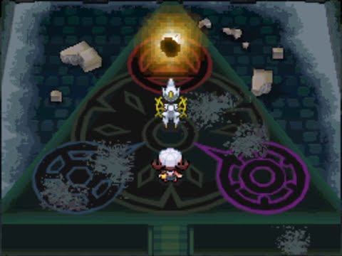 Sinjoh Ruins Arceus Event [Pokemon HeartGold & SoulSilver]