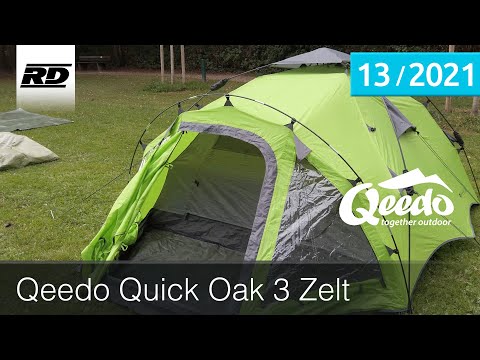Qeedo Quick Oak 3 - Zelt Aufbau #13/2021