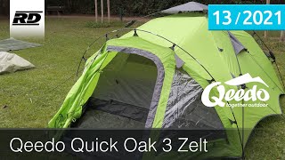 Qeedo Quick Oak 3 - Zelt Aufbau #13/2021