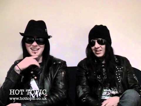 Hot Topic EU meet Murderdolls Joey Jordison & Wednesday 13