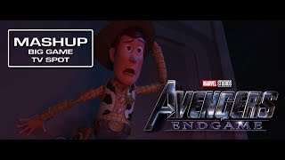 Toy Story 4 | Avengers Endgame - [Mashup] SuperBowl TV Spot