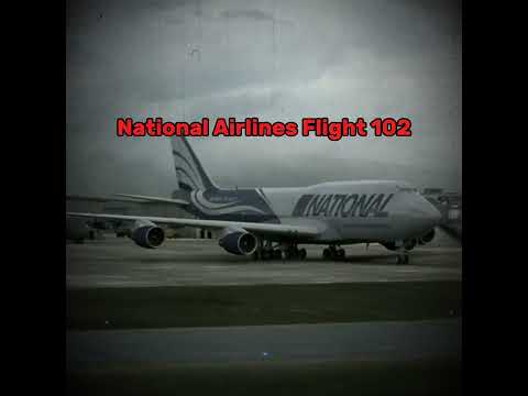 Its just a photo "National Airlines Flight 102"