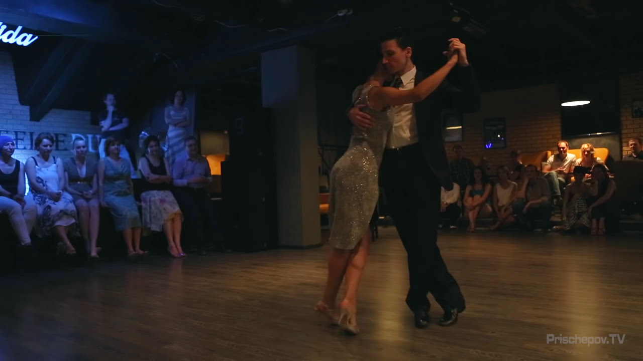Ricardo Biggeri & Cecilia Piccinni, Moscow, Milonga "La Vida" 03.07.2015, Do not lie, Juan D'Arienzo