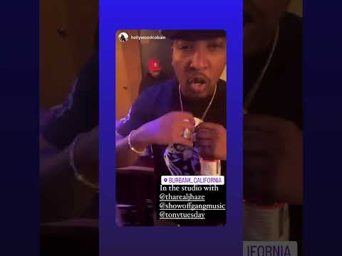 J-HAZE In the studio with Hollywood Cobain #DropRecords