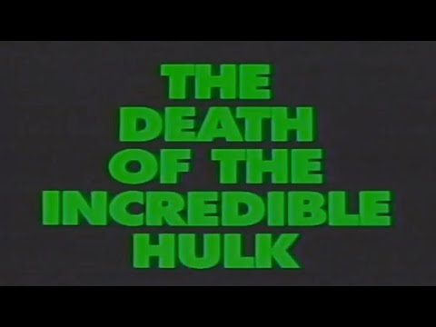The Death of the Incredible Hulk VHS Trailer - 1990