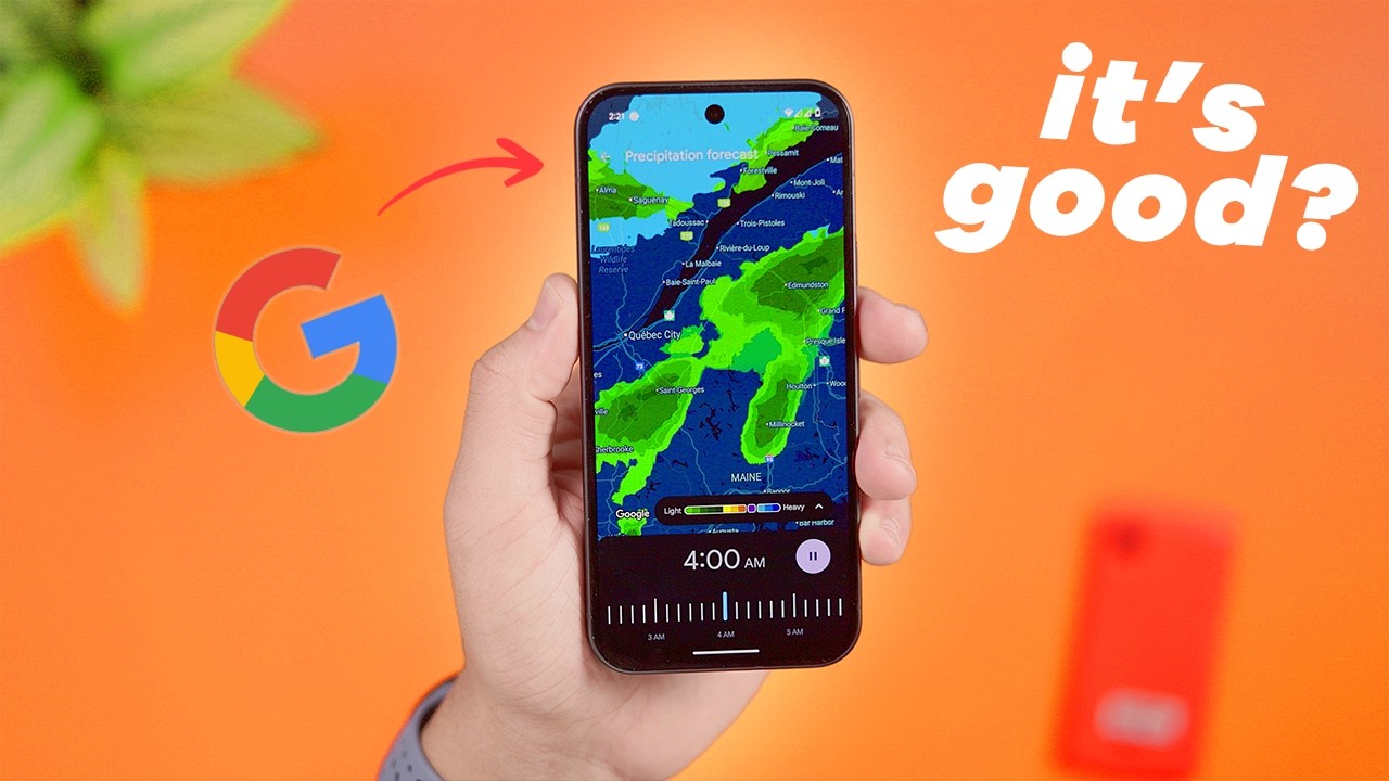Google's Pixel Weather App: Actually AWESOME