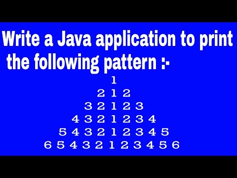 Number Pyramid Pattern In Java Number Pattern In Java Knowledge Light
