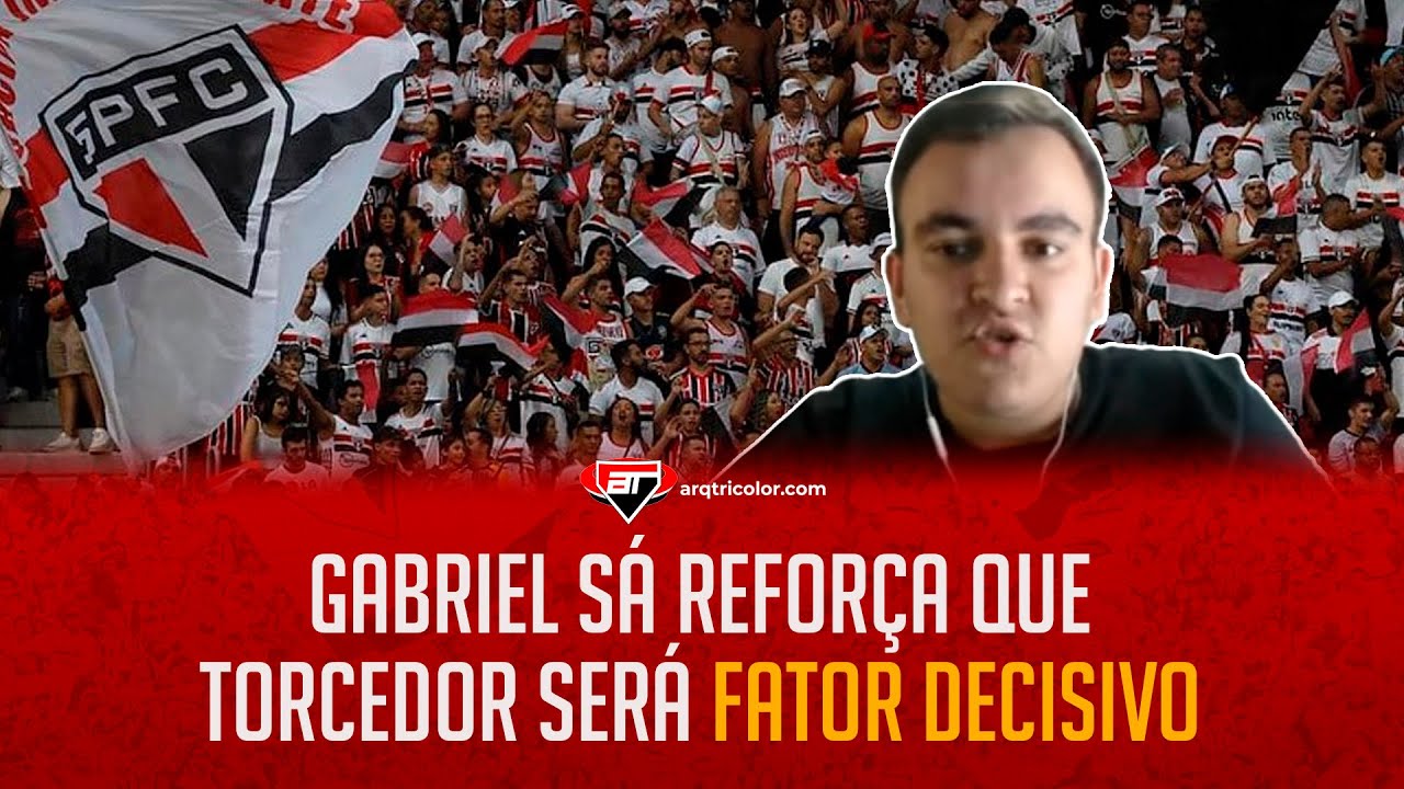 "É jogo pra UM A ZERO com gol da ARQUIBANCADA!" Gabriel Sá e Fe Camargo projetam Libertadores