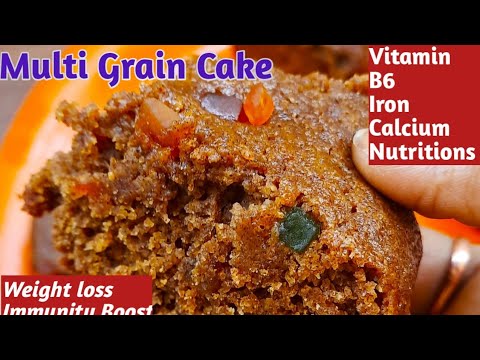 Multigrain cake Cake RecipeEggles cake healthy cakeఅన్ని పోషకాలు ఉన్న ఈ cake ఆరోగ్యానికి చాలా మంచిది