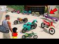 GTA V Franklin Shinchan Collect The Most Expensive Superbikes In GTA 5 In Telugu