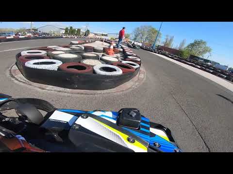 Bartha Pongrác GP2 2/2 - Váci Gokart Bajnokság 1. forduló - 2021-04-24