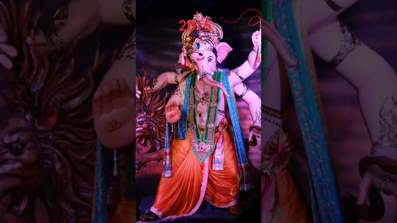 2010 to 2024 Mumbai cha Raja #Ganpati#mumbaicharaja