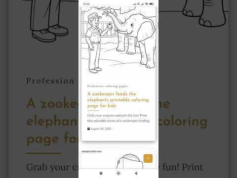 Profession Coloring Sheets For Kids