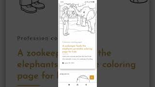 Profession coloring sheets for kids