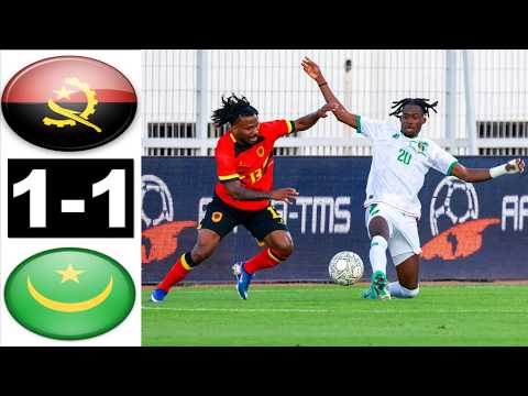 Angola 1-1 Mauritania